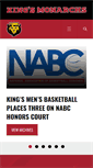Mobile Screenshot of kingscollegeathletics.com